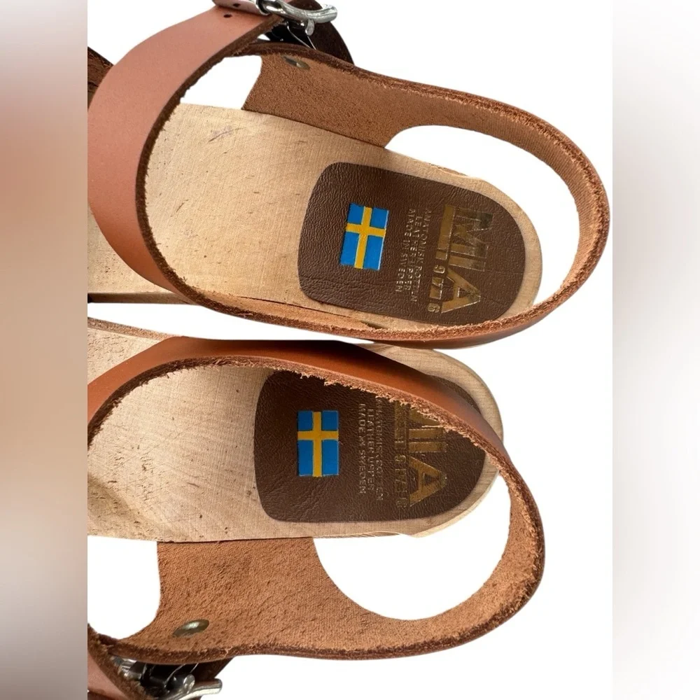 Mia Swedish Greta Clog Sandals - Picture 13 of 14